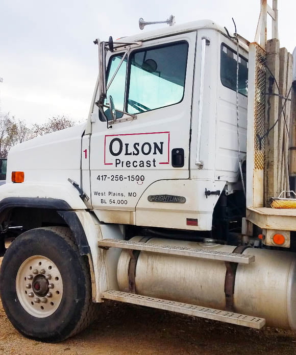 Olson Concrete truck
